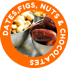 Dates, Figs, Nuts & Chocolates