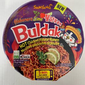 Samyang - Buldak Habanero Lime Hot Chicken Flavour Ramen Bowl