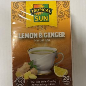 Tropical Sun - Lemon & Ginger Herbal Tea.