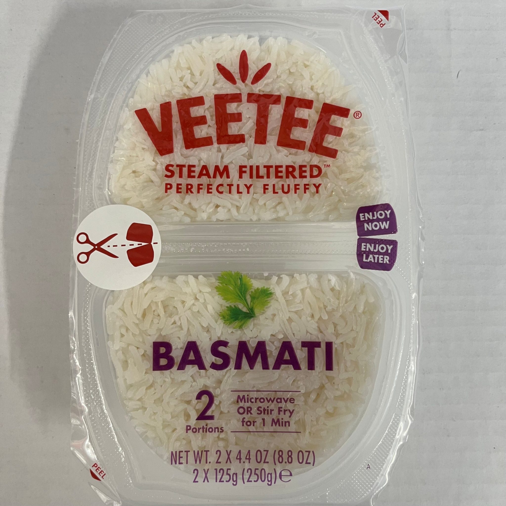 Veetee – Steam Filtered Basmati Rice (2 portions) – Speyfruit, Elgin ...