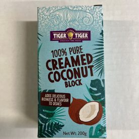 Tiger-Tiger Creamed Coconut Block.