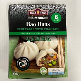 Tiger Tiger - Frozen Bao Buns - Vegetable with Edamame
