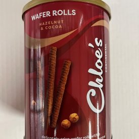 Chloe's - Wafer Rolls Hazelnut & Cocoa