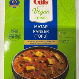 Gits- Vegan Meals - Matar Paneer (Tofu)