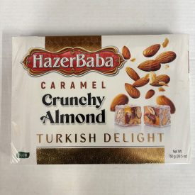 Caramel Crunchy Almond Turkish Delight