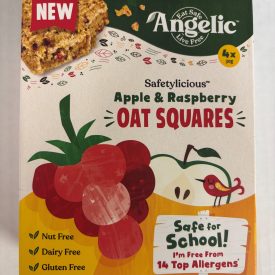 Angelic - Apple & Raspberry Oat Squares