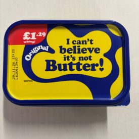 I can't believe it's not butter