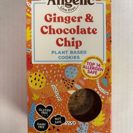 Angelic - Ginger & Chocolate Chip Plant Based Cookies