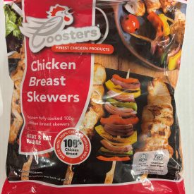 Coosters - Chicken Breast Skewers 100g